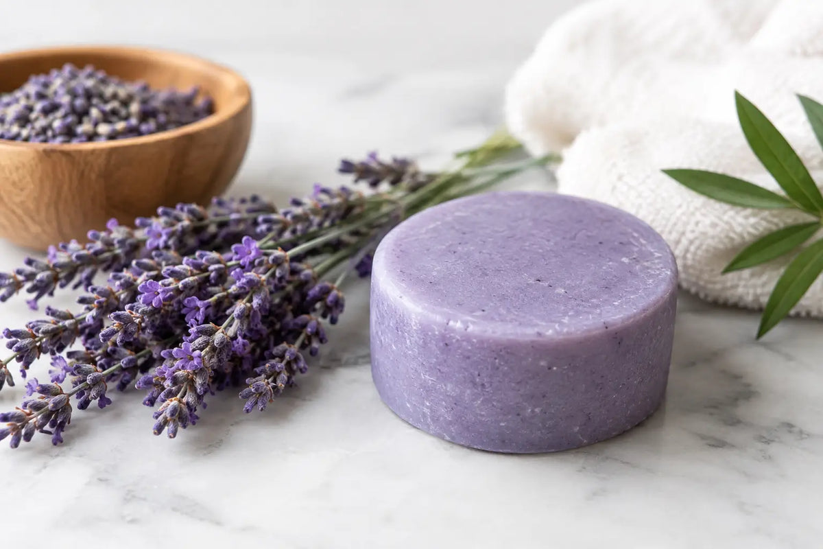 Lavender Shampoo Bar for Dry Scalp Benefits